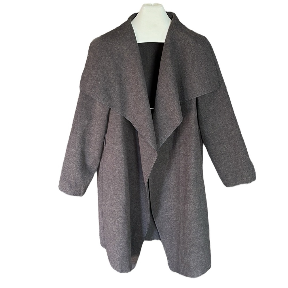 Boohoo waterfall open front jacket